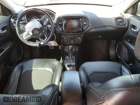 2020 Jeep Compass Latitude with VIN 3C4NJCBB5LT162538, listed as a Copart auction lot 47005955 with 86,155 mi miles and Salvage Title. Bid and sale history available at carsss.com. Image 8.