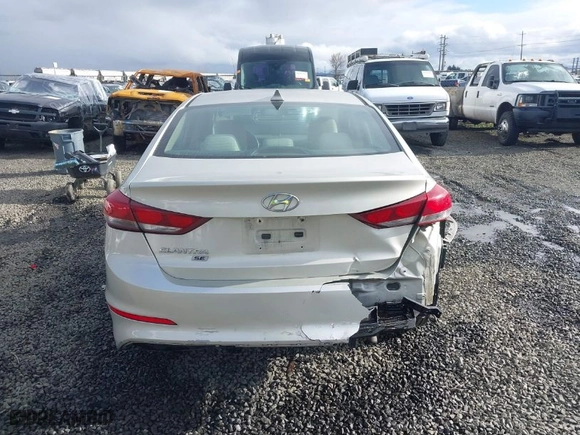 2017 Hyundai Elantra SE with VIN 5NPD74LF9HH202418, listed as a IAAI auction lot 41707614 with 145,995 mi miles. Bid and sale history available at carsss.com. Image 16.