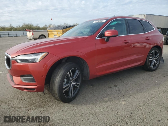 2019 Volvo XC60 Momentum with VIN LYV102DK2KB332538, listed as a Copart auction lot 85345534 with 189,949 mi miles and Salvage title. Bid and sale history available at DreamBid. Image 1.