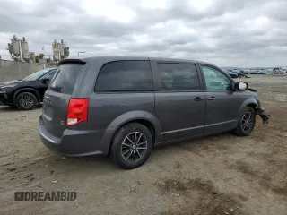 2019 Dodge Grand Caravan GT with VIN 2C4RDGEG1KR641080, listed as a Copart auction lot 50814305 with Not Provided miles and Salvage Title. Bid and sale history available at DreamBid. Image 3.