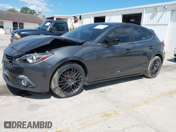 2015 Mazda 3 S Grand Touring with VIN JM1BM1M34F1258936, listed as a IAAI auction lot 42071464 with 100,933 mi miles and . Bid and sale history available at DreamBid. Image 17.