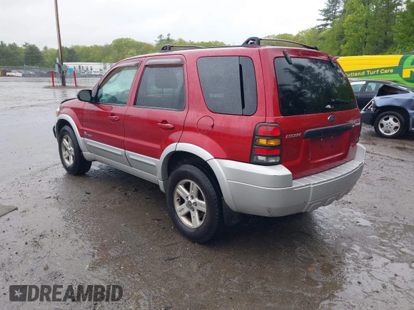 2005 Ford Escape Hybrid with VIN 1FMCU96H95KC81872, listed as a IAAI auction lot 42292225 with 165,259 mi miles and . Bid and sale history available at DreamBid. Image 3.
