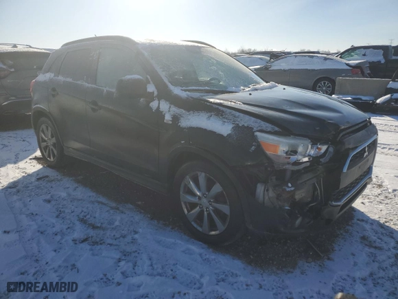2013 Mitsubishi Outlander Sport LE with VIN 4A4AP5AU9DE025379, listed as a Copart auction lot 42314085 with 181,294 mi miles and Clean Title. Bid and sale history available at carsss.com. Image 4.