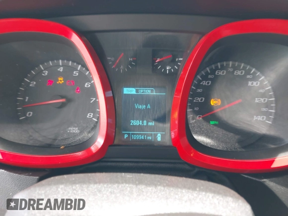 2013 Chevrolet Equinox LTZ with VIN 2GNFLFE39D6226193, listed as a IAAI auction lot 40341126 with 109,941 mi miles. Bid and sale history available at carsss.com. Image 7.