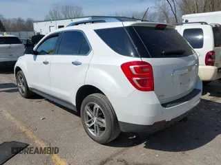 2016 Chevrolet Equinox LTZ with VIN 2GNFLGEK5G6192772, listed as a IAAI auction lot 41797023 with 97,882 mi miles. Bid and sale history available at carsss.com. Image 3.