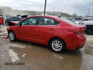 2022 Hyundai Accent SE with VIN 3KPC24A67NE187575, listed as a Copart auction lot 52248755 with 24,577 mi miles and Salvage title. Bid and sale history available at DreamBid. Image 2.