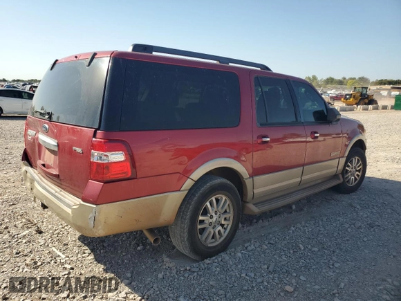 2008 Ford Expedition EL Eddie Bauer with VIN 1FMFK175X8LA49840, listed as a Copart auction lot 73827194 with 147,783 mi miles and Salvage Title. Bid and sale history available at carsss.com. Image 3.