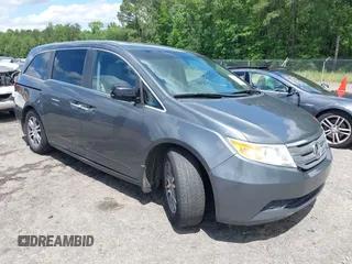 2013 Honda Odyssey EX-L с VIN 5FNRL5H62DB016700, выставлен на аукционе IAAI как лот 42240426 с пробегом 220 510 миль миль и . История ставок и продаж доступна на DreamBid. Изображение 1.