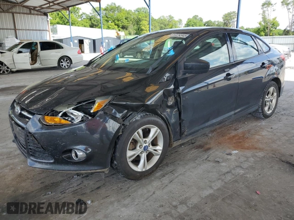 2012 Ford Focus SE with VIN 1FAHP3F29CL346226, listed as a Copart auction lot 61029345 with 172,533 mi miles and Salvage title. Bid and sale history available at DreamBid. Image 1.