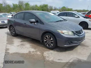 2014 Honda Civic Sedan EX with VIN 19XFB2F88EE083124, listed as a IAAI auction lot 41897043 with 141,407 mi miles. Bid and sale history available at carsss.com. Image 1.