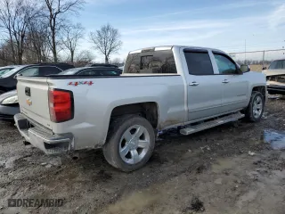 2014 Chevrolet Silverado 1500 LTZ with VIN 3GCUKSEC0EG453855, listed as a Copart auction lot 46434885 with 0 mi miles and Salvage Title. Bid and sale history available at carsss.com. Image 3.