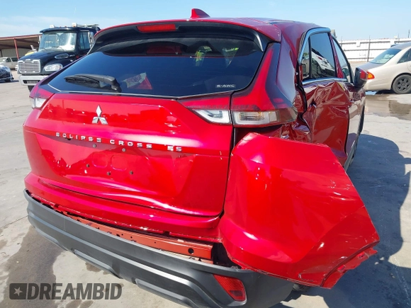 2024 Mitsubishi Eclipse Cross ES with VIN JA4ATUAA9RZ001094, listed as a IAAI auction lot 42332943 with 19,382 mi miles and . Bid and sale history available at DreamBid. Image 18.