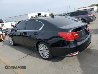 2014 Acura RLX with VIN JH4KC1F38EC001098, listed as a Copart auction lot 81547944 with 81,219 mi miles and Salvage Title. Bid and sale history available at carsss.com. Image 2.