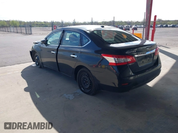 2015 Nissan Sentra SV with VIN 3N1AB7AP0FY261648, listed as a IAAI auction lot 41761168 with 68,329 mi miles and . Bid and sale history available at DreamBid. Image 3.