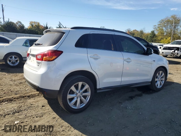 2015 Mitsubishi Outlander Sport 2.4 GT with VIN 4A4AP4AW2FE046749, listed as a Copart auction lot 76382764 with 103,583 mi miles and Salvage Title. Bid and sale history available at carsss.com. Image 3.
