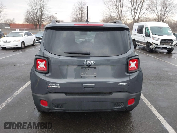 2022 Jeep Renegade Latitude with VIN ZACNJDB18NPN78989, listed as a IAAI auction lot 41636684 with 19,763 mi miles and . Bid and sale history available at DreamBid. Image 16.