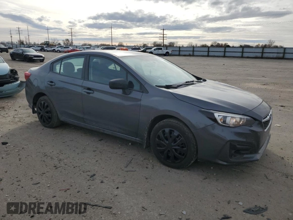 2019 Subaru Impreza with VIN 4S3GKAA6XK1610177, listed as a Copart auction lot 81584244 with 43,511 mi miles and Salvage title. Bid and sale history available at DreamBid. Image 4.