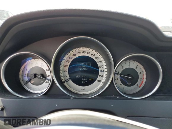 2014 Mercedes-Benz C 350 Sport with VIN WDDGF5HB0ER314501, listed as a Copart auction lot 62274664 with 243,546 mi miles and Salvage Title. Bid and sale history available at DreamBid. Image 9.