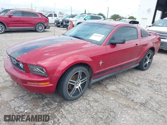 2006 Ford Mustang Standard with VIN 1ZVFT80N865153357, listed as a IAAI auction lot 42612659 with Not provided miles and . Bid and sale history available at DreamBid. Image 2.