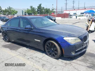 2010 BMW 7 Series 750Li with VIN WBAKB8C50ACY63208, listed as a IAAI auction lot 42606209 with 120,802 mi miles and . Bid and sale history available at DreamBid. Image 1.