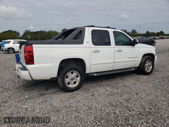 2008 Chevrolet Avalanche 3LT with VIN 3GNEC12058G107592, listed as a Copart auction lot 73530484 with Not provided miles and Salvage title. Bid and sale history available at DreamBid. Image 3.