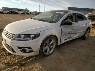 2015 Volkswagen CC Lux with VIN WVWRN7AN7FE801127, listed as a Copart auction lot 75331424 with 97,777 mi miles and Salvage Title. Bid and sale history available at carsss.com. Image 1.