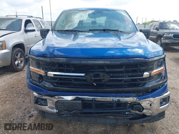 2024 Ford F-150 XLT with VIN 1FTFW3LD1RFA35598, listed as a IAAI auction lot 42087496 with 43,786 mi miles. Bid and sale history available at carsss.com. Image 12.