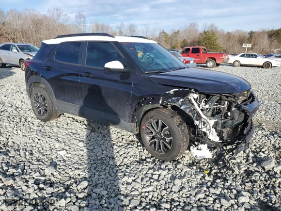 2021 Chevrolet TrailBlazer ACTIV with VIN KL79MVSL9MB151328, listed as a Copart auction lot 43412085 with 56,156 mi miles and Salvage Title. Bid and sale history available at carsss.com. Image 4.