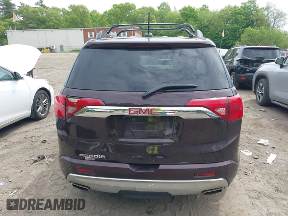 2017 GMC Acadia Denali with VIN 1GKKNXLS7HZ216729, listed as a IAAI auction lot 42256467 with 87,302 mi miles and . Bid and sale history available at DreamBid. Image 16.