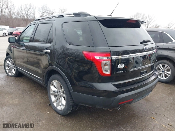 2013 Ford Explorer Limited with VIN 1FM5K8F84DGC14851, listed as a IAAI auction lot 41673589 with 158,194 mi miles. Bid and sale history available at carsss.com. Image 3.