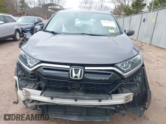 2022 Honda CR-V EX-L with VIN 7FARW2H81NE011064, listed as a IAAI auction lot 42010217 with 1 mi miles. Bid and sale history available at carsss.com. Image 12.