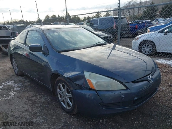 2003 Honda Accord Cpe EX with VIN 1HGCM82663A008976, listed as a IAAI auction lot 41265615 with 239,391 mi miles. Bid and sale history available at carsss.com. Image 1.