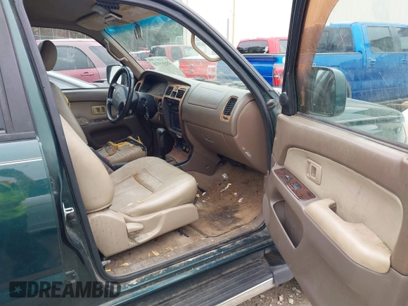 1999 Toyota 4Runner SR5 with VIN JT3GN86R4X0100749, listed as a IAAI auction lot 41585910 with Not Provided miles and . Bid and sale history available at DreamBid. Image 5.