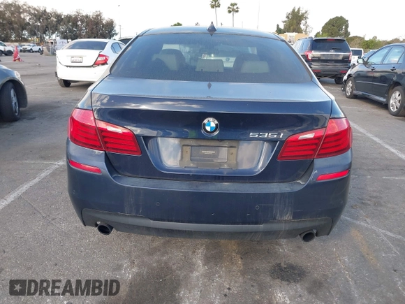 2014 BMW 5 Series 535i with VIN WBA5B1C55ED475332, listed as a IAAI auction lot 41701300 with 139,775 mi miles and . Bid and sale history available at DreamBid. Image 16.