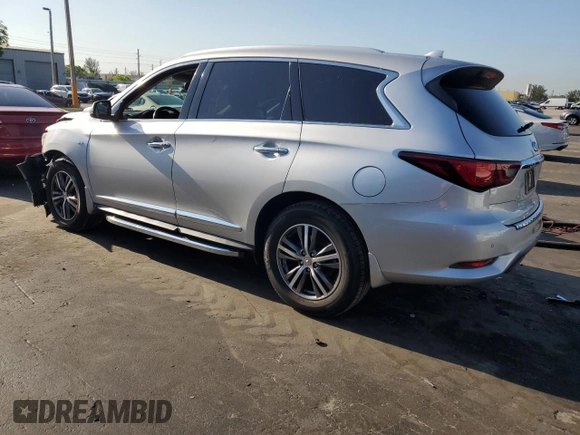 2019 Infiniti QX60 Luxe z VIN 5N1DL0MN2KC500690, wystawiony jako Copart lot #56968985 z przebiegiem 69 870 mil mil oraz Szkoda całkowita • Salvage title. Historia ofert i sprzedaży dostępna na DreamBid. Obrazek 2.