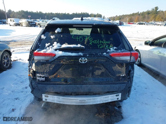2021 Toyota RAV4 LE with VIN 2T3K1RFVXMW107264, listed as a IAAI auction lot 41298542 with 94,017 mi miles. Bid and sale history available at carsss.com. Image 16.
