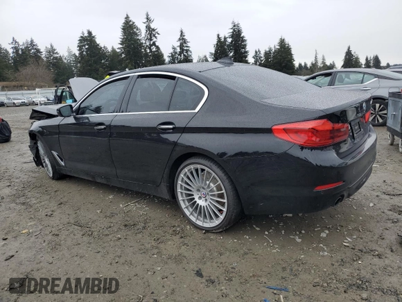 2017 BMW 5 Series 530i xDrive with VIN WBAJA7C34HWA69945, listed as a Copart auction lot 45941025 with Not Provided miles and Salvage Title. Bid and sale history available at carsss.com. Image 2.