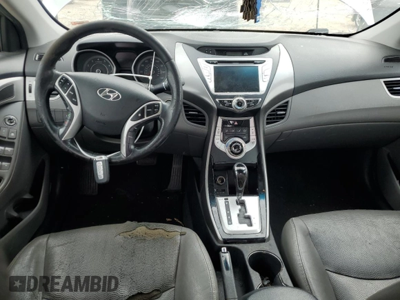 2012 Hyundai Elantra Limited with VIN KMHDH4AE3CU277052, listed as a Copart auction lot 65641075 with 286,209 mi miles and Clean title. Bid and sale history available at DreamBid. Image 8.