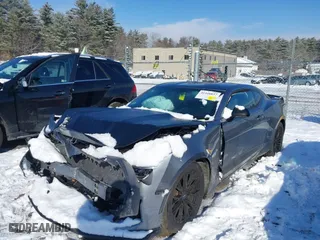 2019 Chevrolet Camaro 2LT with VIN 1G1FC1RX8K0127503, listed as a IAAI auction lot 41448837 with 84,170 mi miles. Bid and sale history available at carsss.com. Image 2.