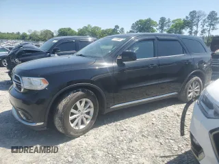 2019 Dodge Durango SXT Plus with VIN 1C4RDHAG0KC582303, listed as a Copart auction lot 51755385 with 215,817 mi miles and Salvage title. Bid and sale history available at DreamBid. Image 1.