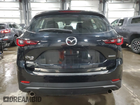 2023 Mazda CX-5 2.5 S with VIN JM3KFBAMXP0228593, listed as a Copart auction lot 42016515 with 22,371 mi miles and Salvage Title. Bid and sale history available at carsss.com. Image 6.