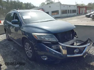 2015 Nissan Pathfinder Platinum with VIN 5N1AR2MN9FC649696, listed as a IAAI auction lot 41931888 with 181,013 mi miles and . Bid and sale history available at DreamBid. Image 1.