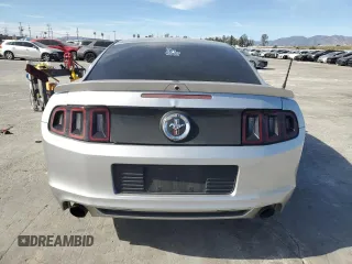 2014 Ford Mustang V6 with VIN 1ZVBP8AM8E5284876, listed as a Copart auction lot 46442325 with 120,078 mi miles and Salvage Title. Bid and sale history available at carsss.com. Image 6.