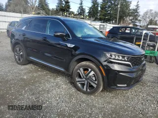 2023 Kia Sorento EX z VIN KNDRHDLG1P5158036, wystawiony jako Copart lot #51611695 z przebiegiem 34 057 mil mil oraz Czysty tytuł • Clean title. Historia ofert i sprzedaży dostępna na DreamBid. Obrazek 4.