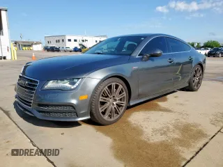 2012 Audi A7 3.0 Prestige with VIN WAU2GAFC6CN107070, listed as a Copart auction lot 53480315 with 150,126 mi miles and Salvage Title. Bid and sale history available at carsss.com. Image 1.