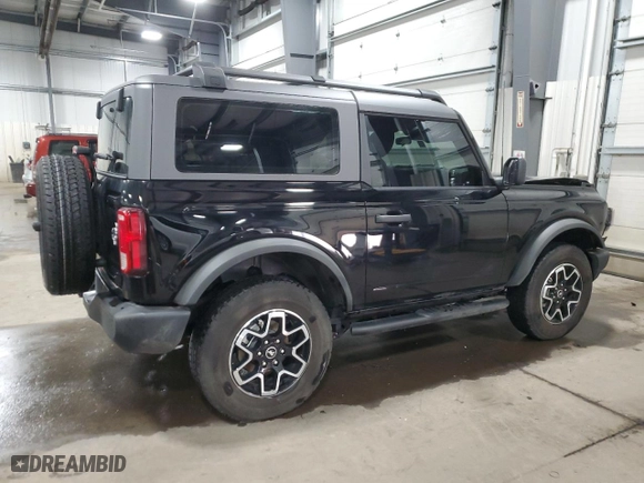 2023 Ford Bronco with VIN 1FMDE5AH7PLB26901, listed as a Copart auction lot 43171395 with 9,934 mi miles and Salvage Title. Bid and sale history available at carsss.com. Image 3.