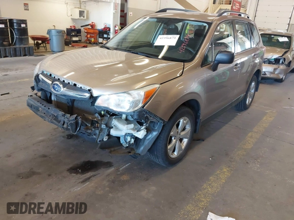 2015 Subaru Forester 2.5i with VIN JF2SJABC7FH808554, listed as a IAAI auction lot 42396879 with 54,850 mi miles and . Bid and sale history available at DreamBid. Image 18.