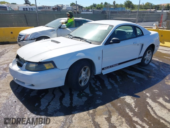 2002 Ford Mustang Standard with VIN 1FAFP40462F119838, listed as a IAAI auction lot 42801101 with Not provided miles and . Bid and sale history available at DreamBid. Image 2.