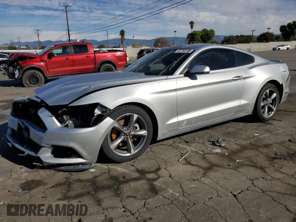 2015 Ford Mustang V6 with VIN 1FA6P8AMXF5343776, listed as a Copart auction lot 45768975 with 116,244 mi miles and Salvage Title. Bid and sale history available at DreamBid. Image 1.