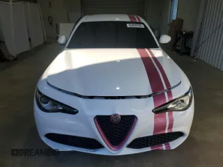 2021 Alfa Romeo Giulia with VIN ZARFAMANXM7645928, listed as a Copart auction lot 83039704 with 36,020 mi miles and Salvage title. Bid and sale history available at DreamBid. Image 5.